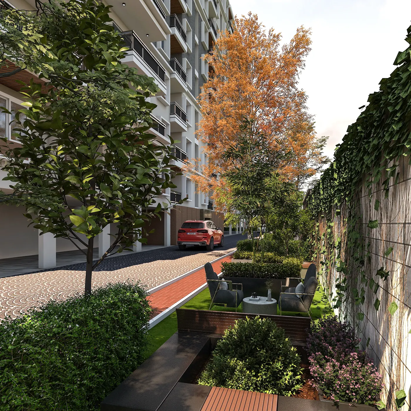 Community garden at Master Craft™ Avani